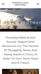 Mobile Screenshot of prodigalchildministries.org